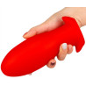 EggPlay Plug Silicone SAURUS EGG L 14 x 6.3cm Rouge